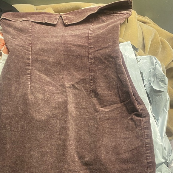 Fashion Nova Jean Dress - Picture 2 of 2